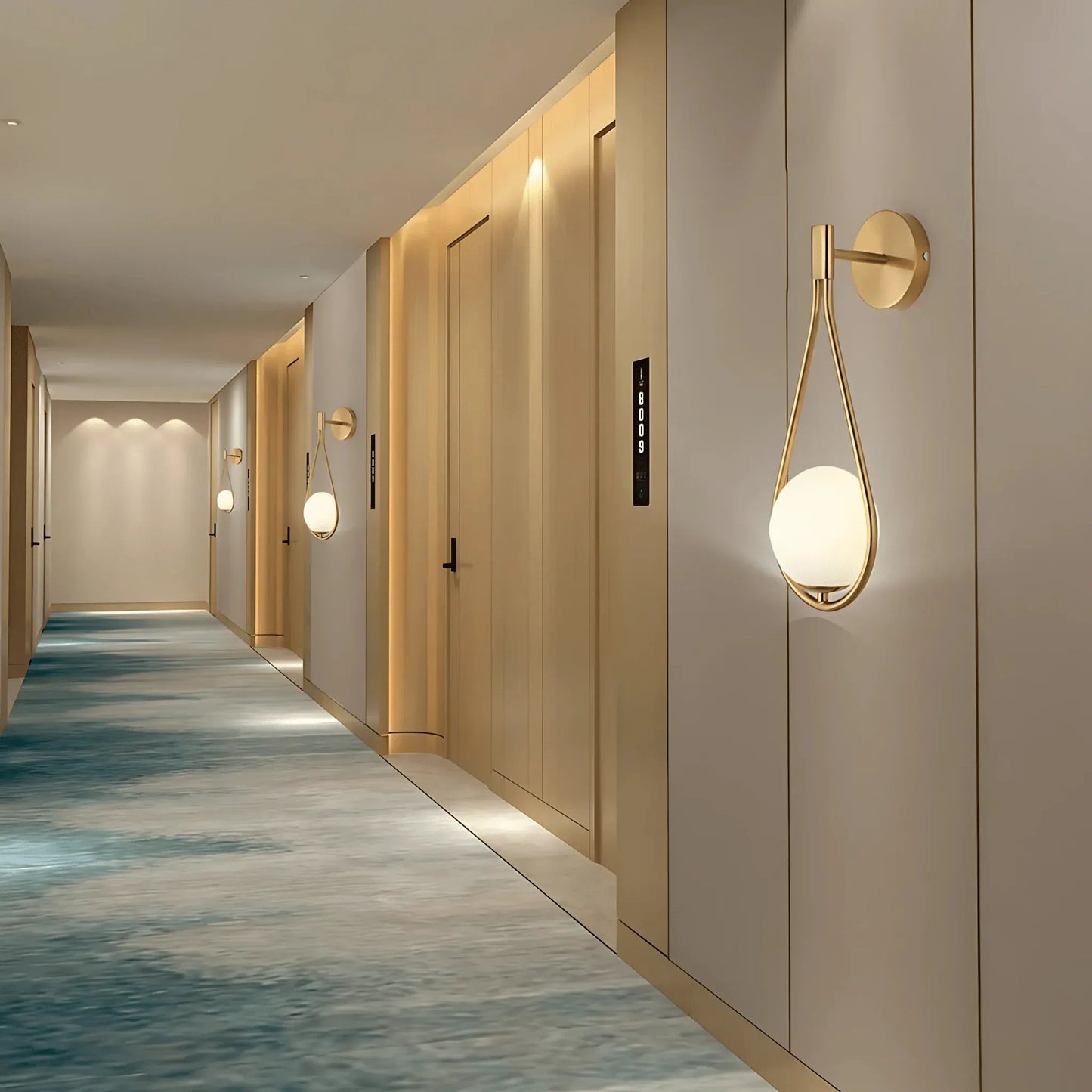 Teardrop Wall Sconce | Modern Water Drop Lighting Fixture