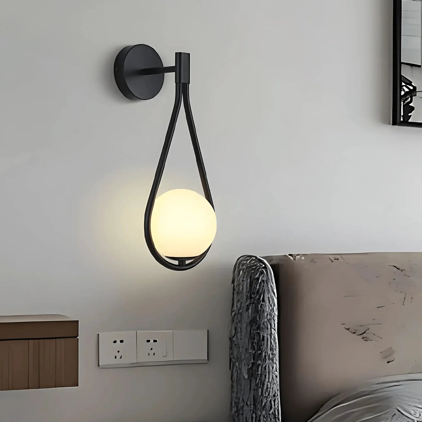 Teardrop Wall Sconce | Modern Water Drop Lighting Fixture