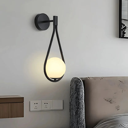 Teardrop Wall Sconce | Modern Water Drop Lighting Fixture