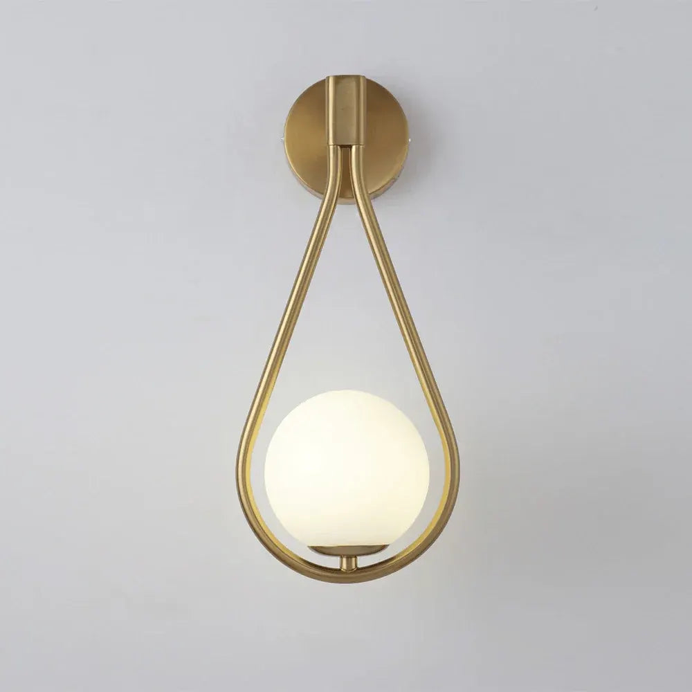 Teardrop Wall Sconce | Modern Water Drop Lighting Fixture