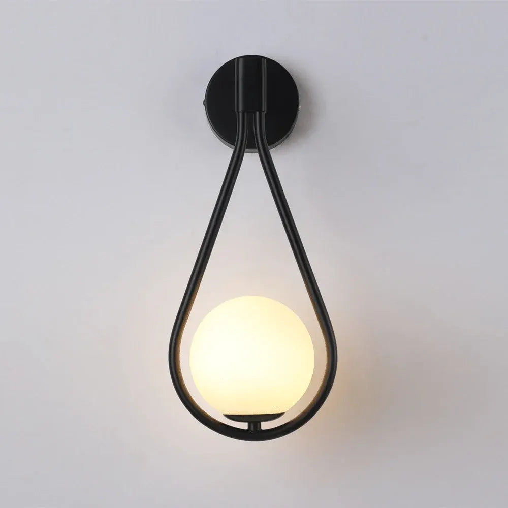 Teardrop Wall Sconce | Modern Water Drop Lighting Fixture