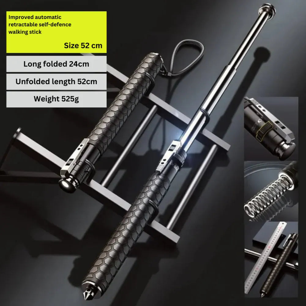 Telescopic Alloy Trekking Pole for Outdoor Hiking Safety