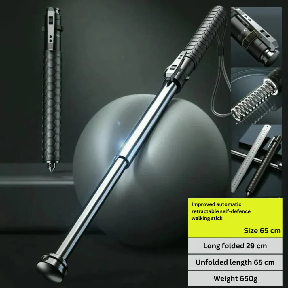 Telescopic Alloy Trekking Pole for Outdoor Hiking Safety