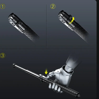Telescopic Alloy Trekking Pole for Outdoor Hiking Safety