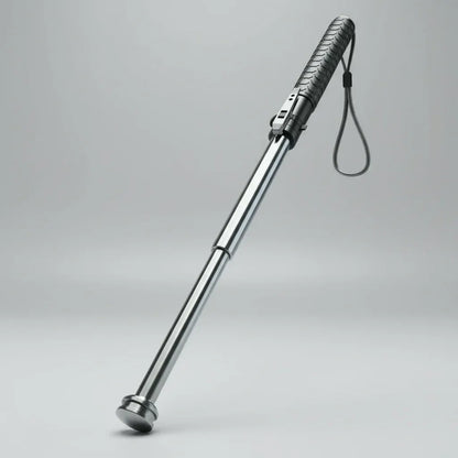 Telescopic Alloy Walking Stick Adjustable Hiking Pole for Outdoor Stability Support