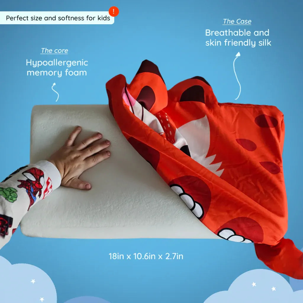 Textured Calming Comfort Pillow for Toddler Sleep