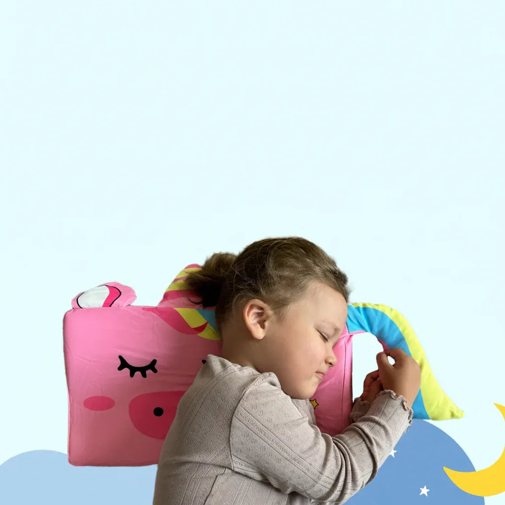 Textured Calming Comfort Pillow for Toddler Sleep