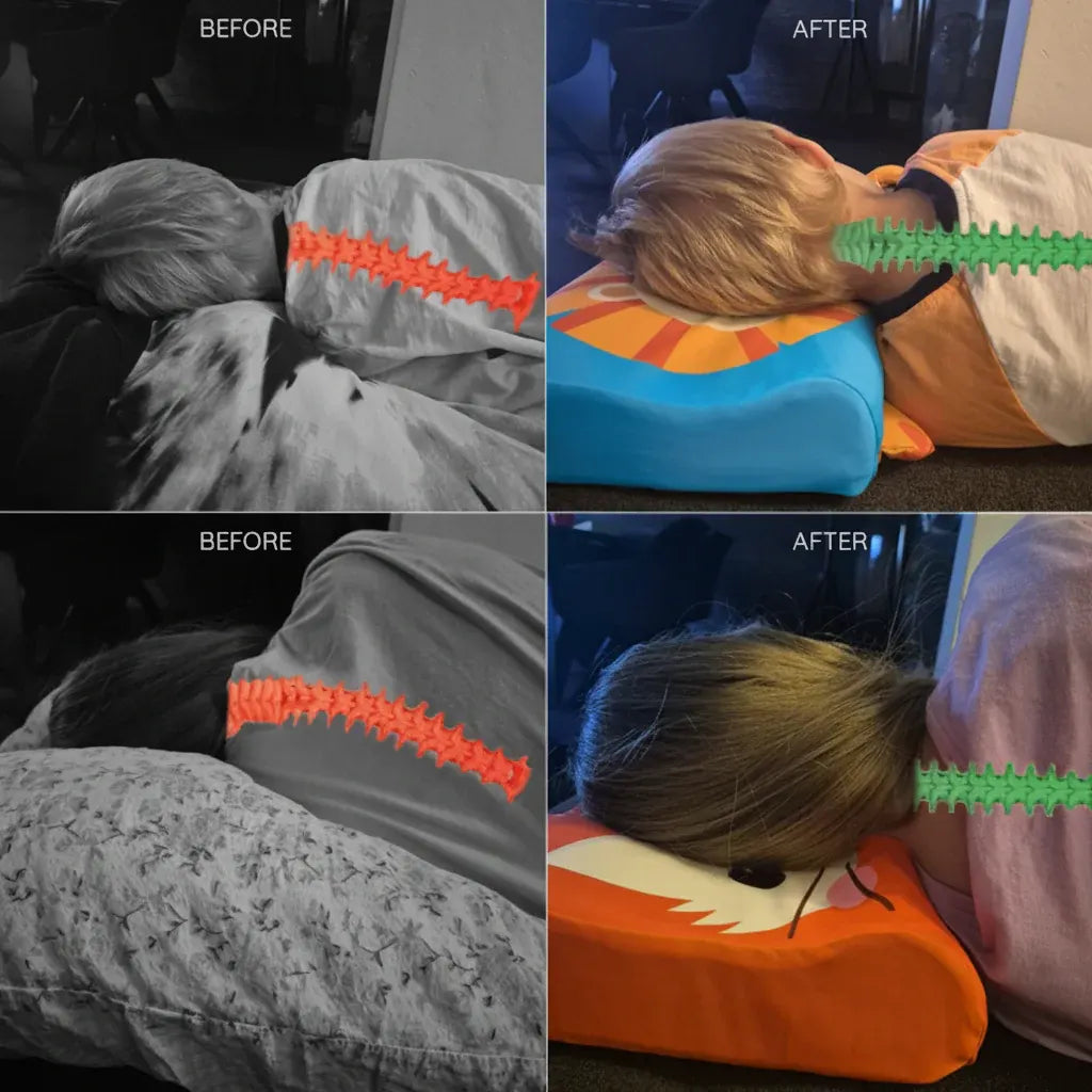 Textured Calming Comfort Pillow for Toddler Sleep