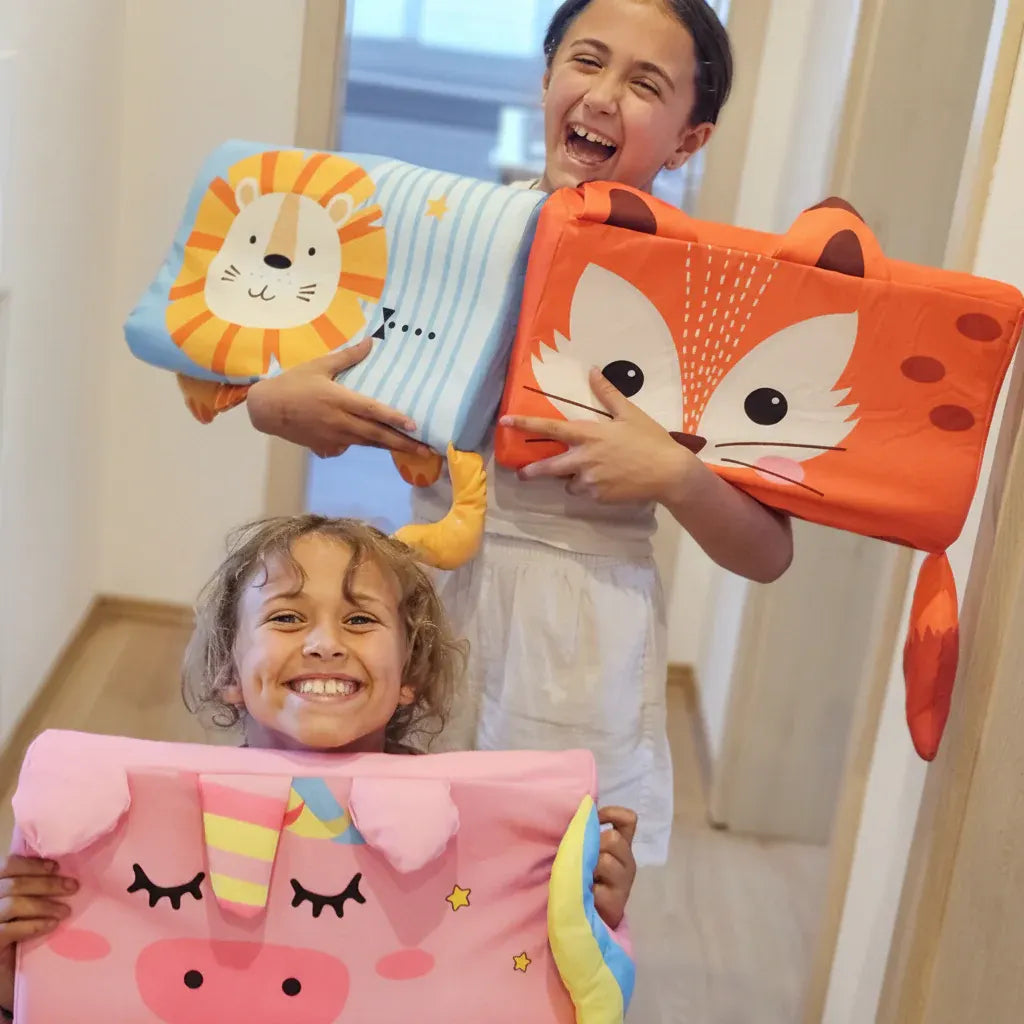 Textured Calming Comfort Pillow for Toddler Sleep