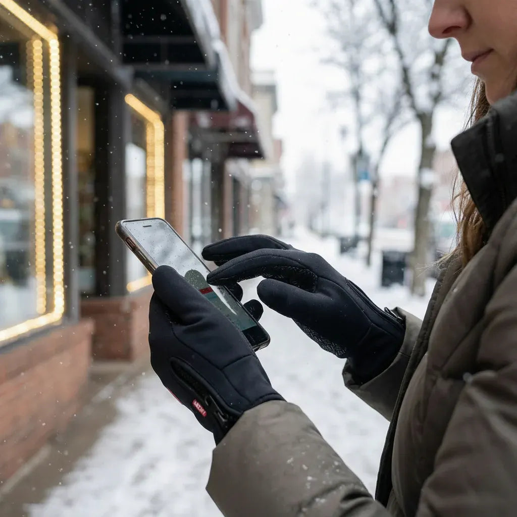 Thermal Touchscreen Winter Gloves for Cold Weather, Unisex