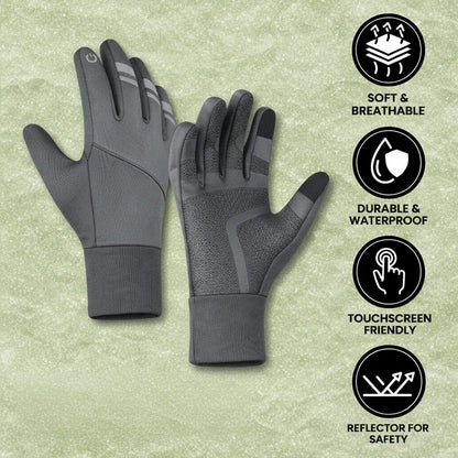 Thermal Touchscreen Winter Gloves for Cycling – Windproof & Waterproof