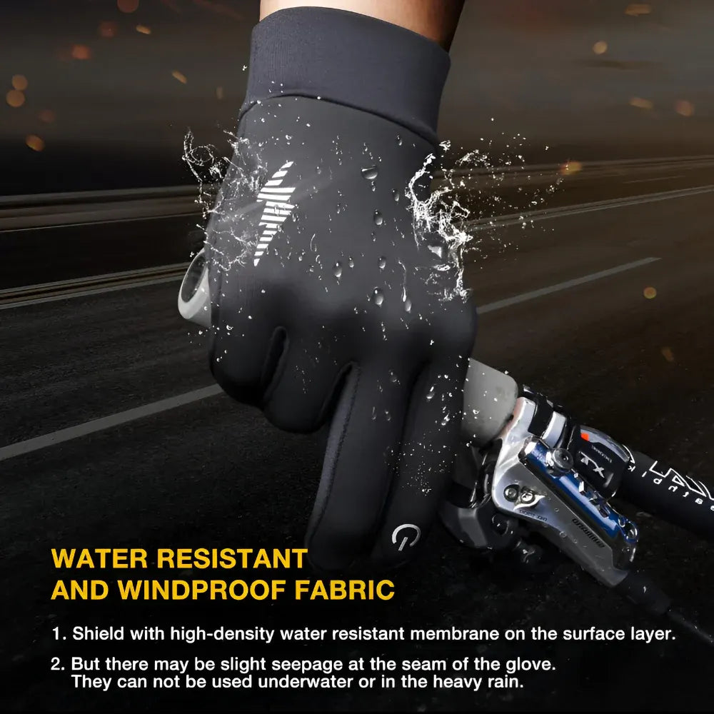 Thermal Touchscreen Winter Gloves - Non Slip Outdoor Sports Grip
