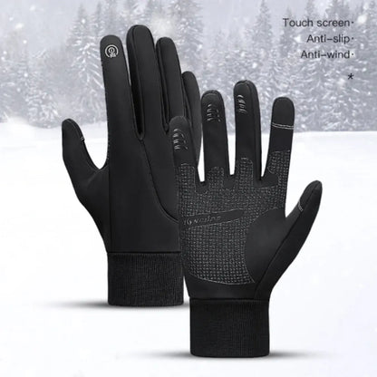 Thermal Touchscreen Winter Gloves with Outdoor Grip Design
