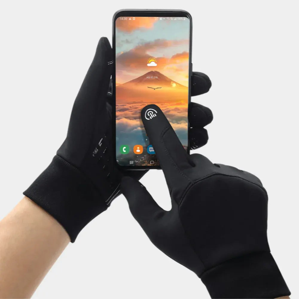 Thermal Touchscreen Winter Gloves with Outdoor Grip Design