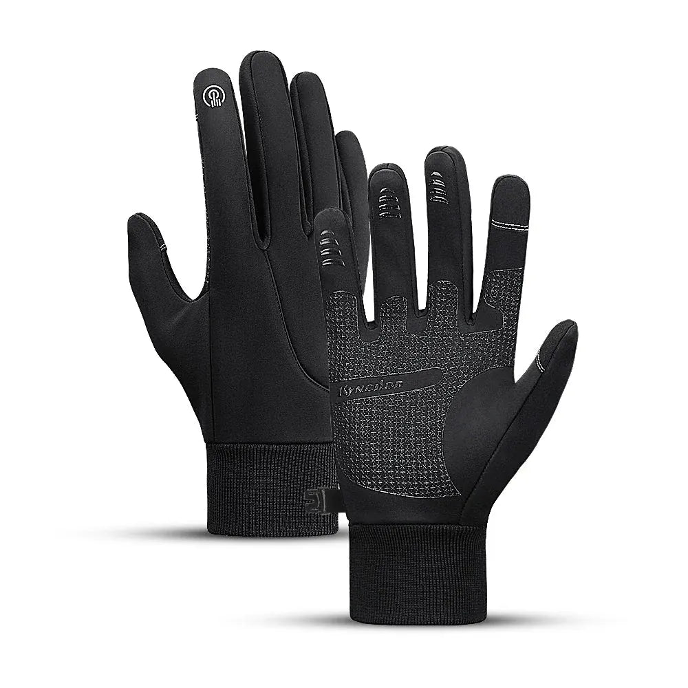 Thermal Touchscreen Winter Gloves with Outdoor Grip Design