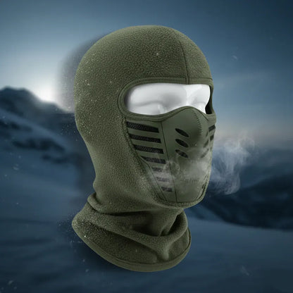 Thermal Windproof Full-Coverage Winter Face Mask for Outdoor Sports