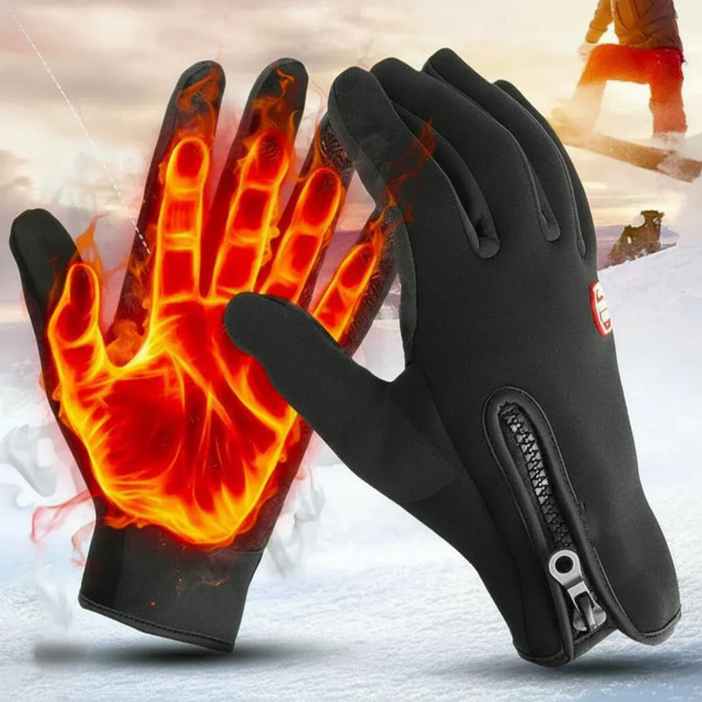 Thermal Windproof Full-Finger Touchscreen Winter Gloves