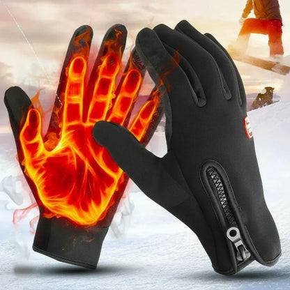 Thermal Windproof Full-Finger Touchscreen Winter Gloves