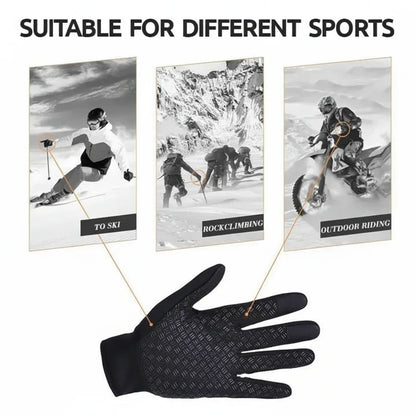 Thermal Windproof Full-Finger Touchscreen Winter Gloves