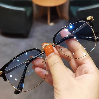Titanium Frame Computer Reading Glasses with Matte Finish Design