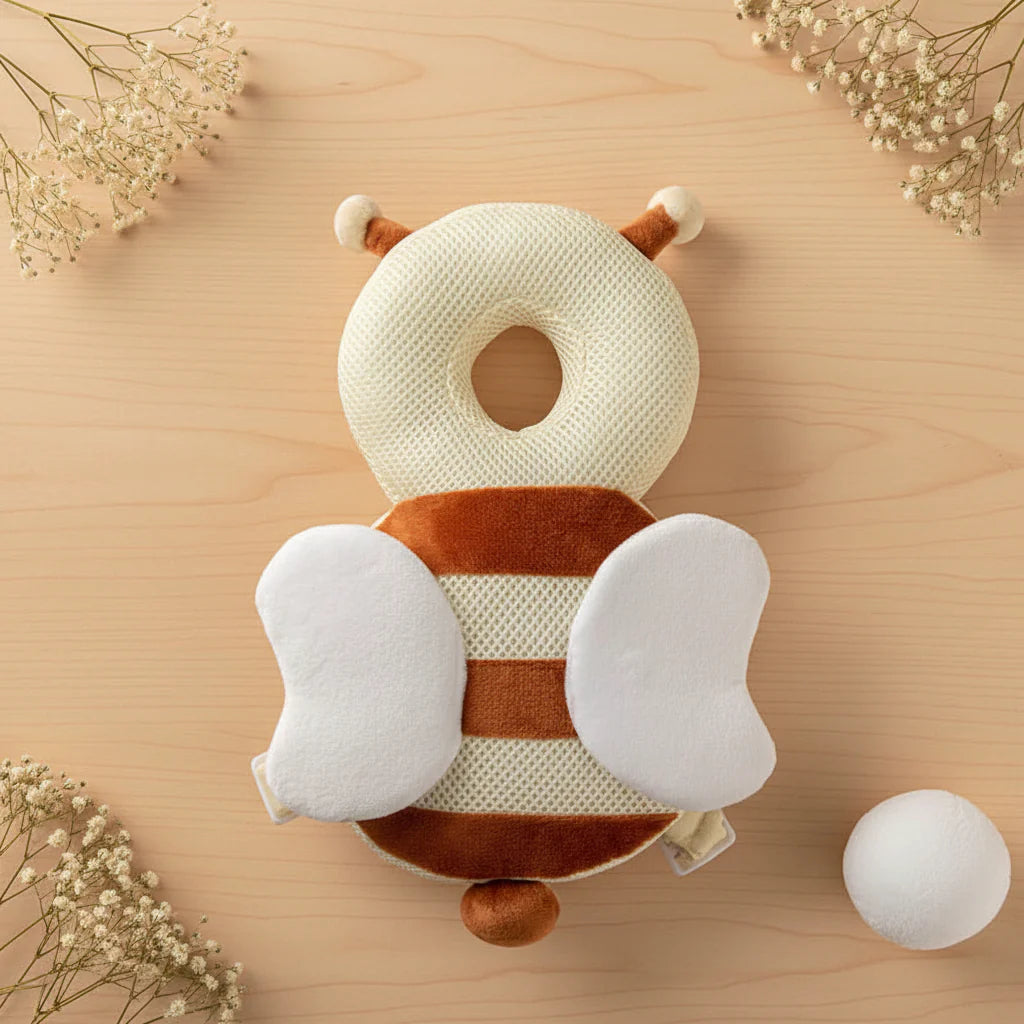 Toddler Anti-Fall Safety Backpack with Cushioned Head Protection Pillow