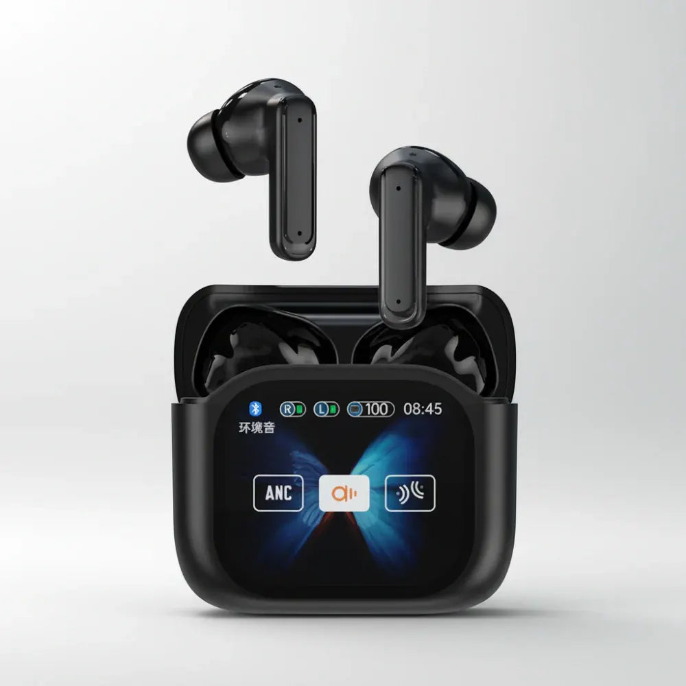 Touch Control Wireless Translator Earbuds with Noise Cancellation