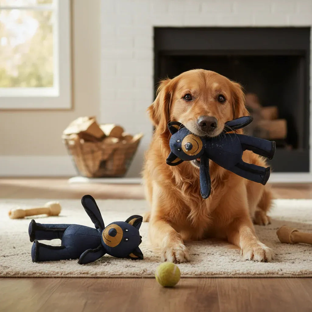 Tough Interactive Dog Chew Toy - Durable & Bite Resistant
