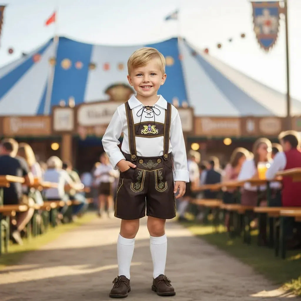 Traditional Festive Halloween Costume Outfit Set