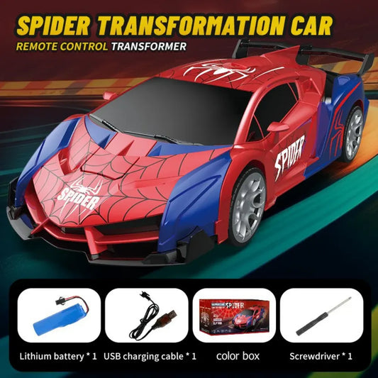 Transforming RC Robot Vehicle Remote Control Toy for Kids