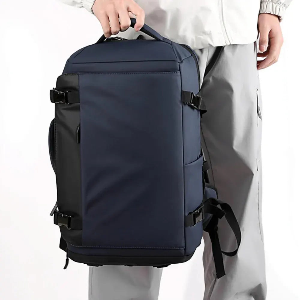 Travel Laptop Backpack with USB Charging Port and Organizer Compartments