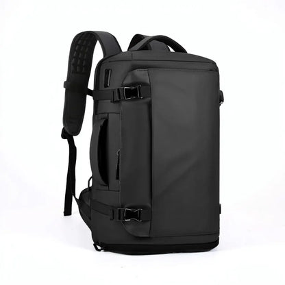 Travel Laptop Backpack with USB Charging Port and Organizer Compartments