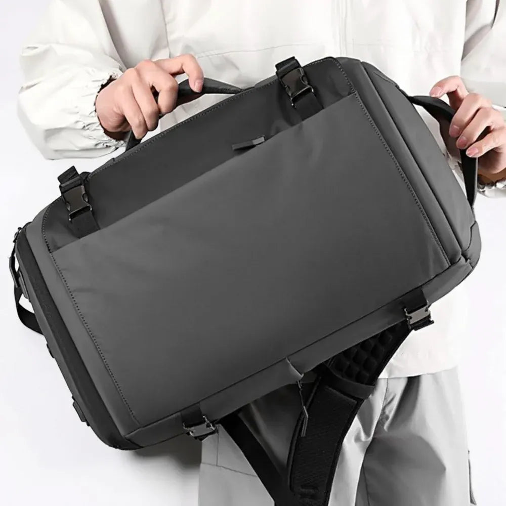 Travel Laptop Backpack with USB Charging Port and Organizer Compartments