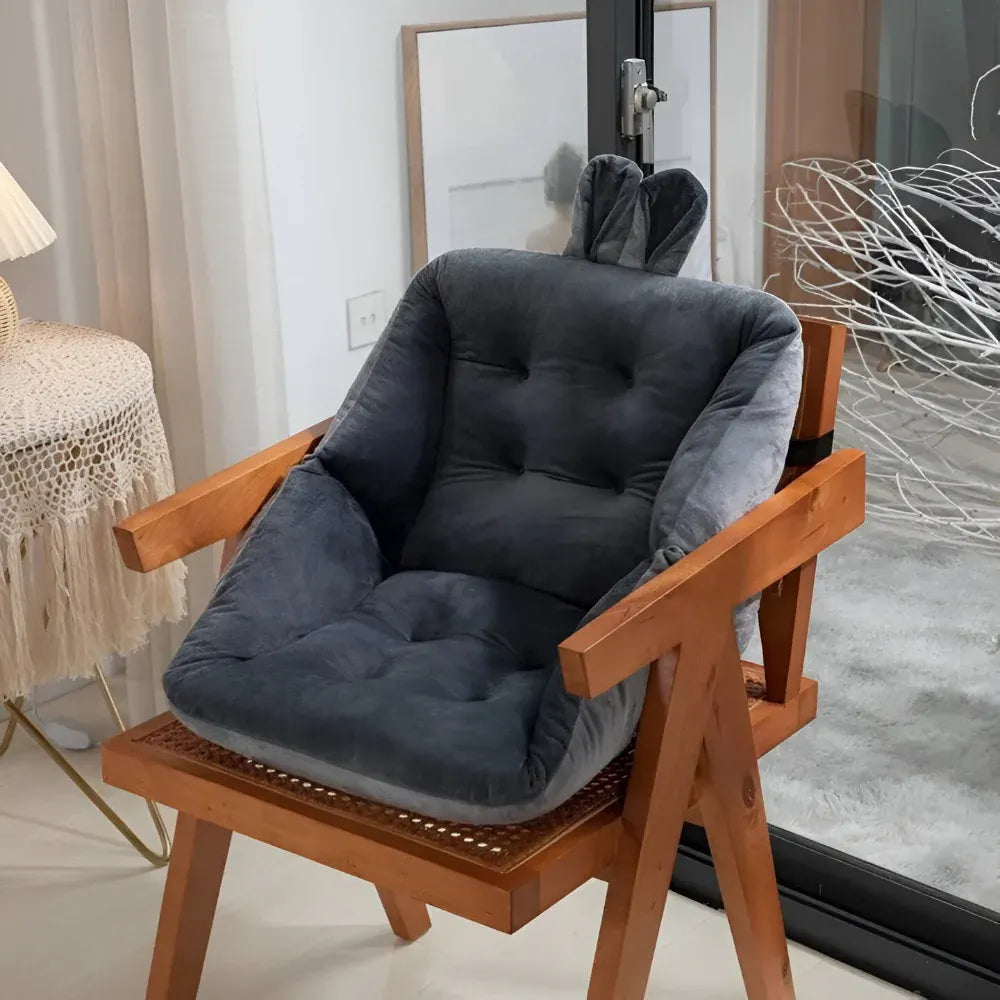 Tufted Chair Seat Pad Cushion for Home Seating Comfort
