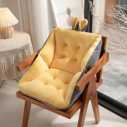 Tufted Chair Seat Pad Cushion for Home Seating Comfort