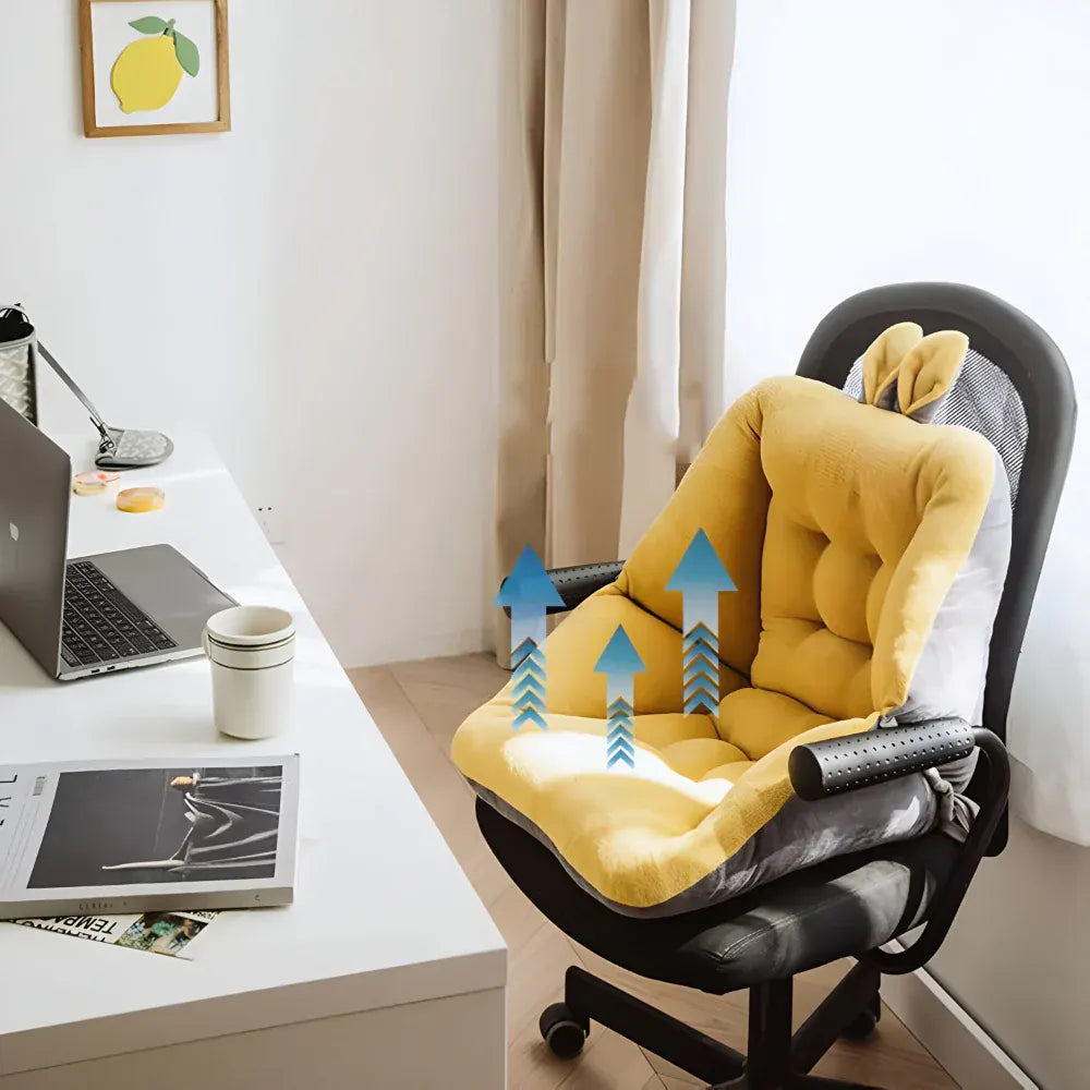 Tufted Chair Seat Pad Cushion for Home Seating Comfort