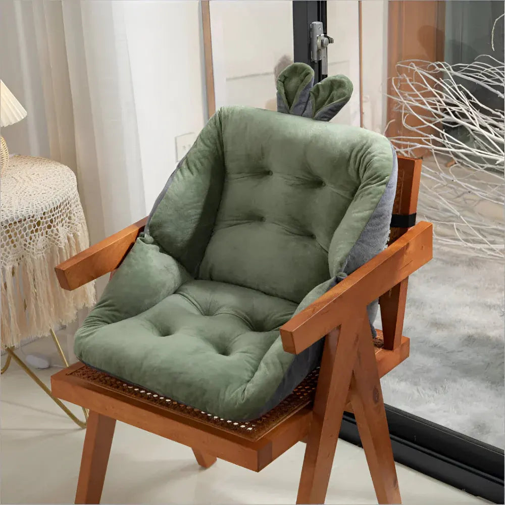 Tufted Chair Seat Pad Cushion for Home Seating Comfort