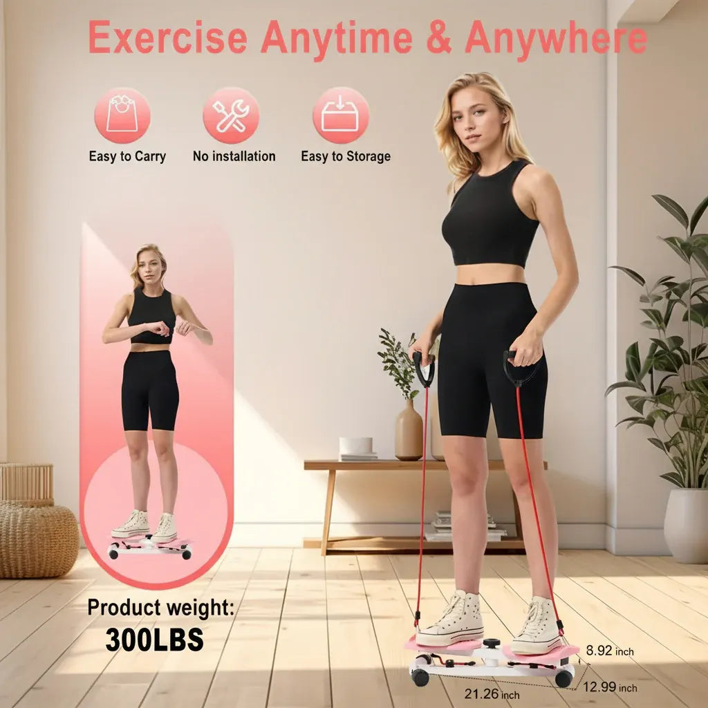 Twist Waist Balance Board for Core Strength & Home Workout