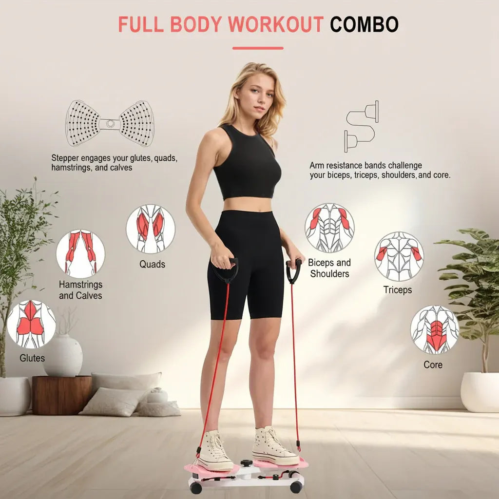 Twist Waist Balance Board for Core Strength & Home Workout