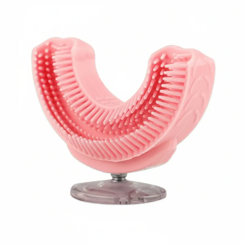 U-Shaped Sonic Electric Toothbrush for Kids, Silicone Automatic Brush