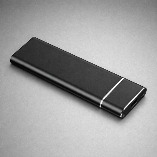 Ultra-Slim Portable External Hard Drive 500GB USB-C Storage