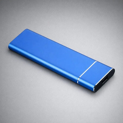 Ultra-Slim Portable External Hard Drive 500GB USB-C Storage