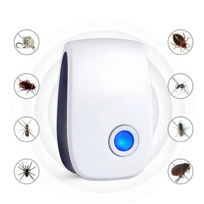 Ultrasonic Indoor Pest Repellent Plug-In Set