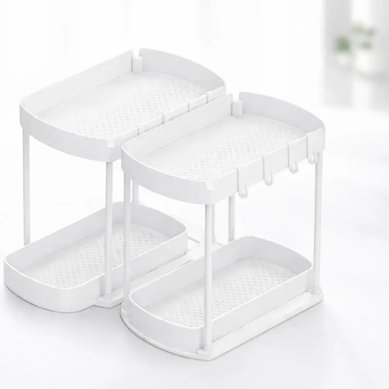 Under Sink Organizer 2-Pack Multi-Purpose Storage Drawer Set