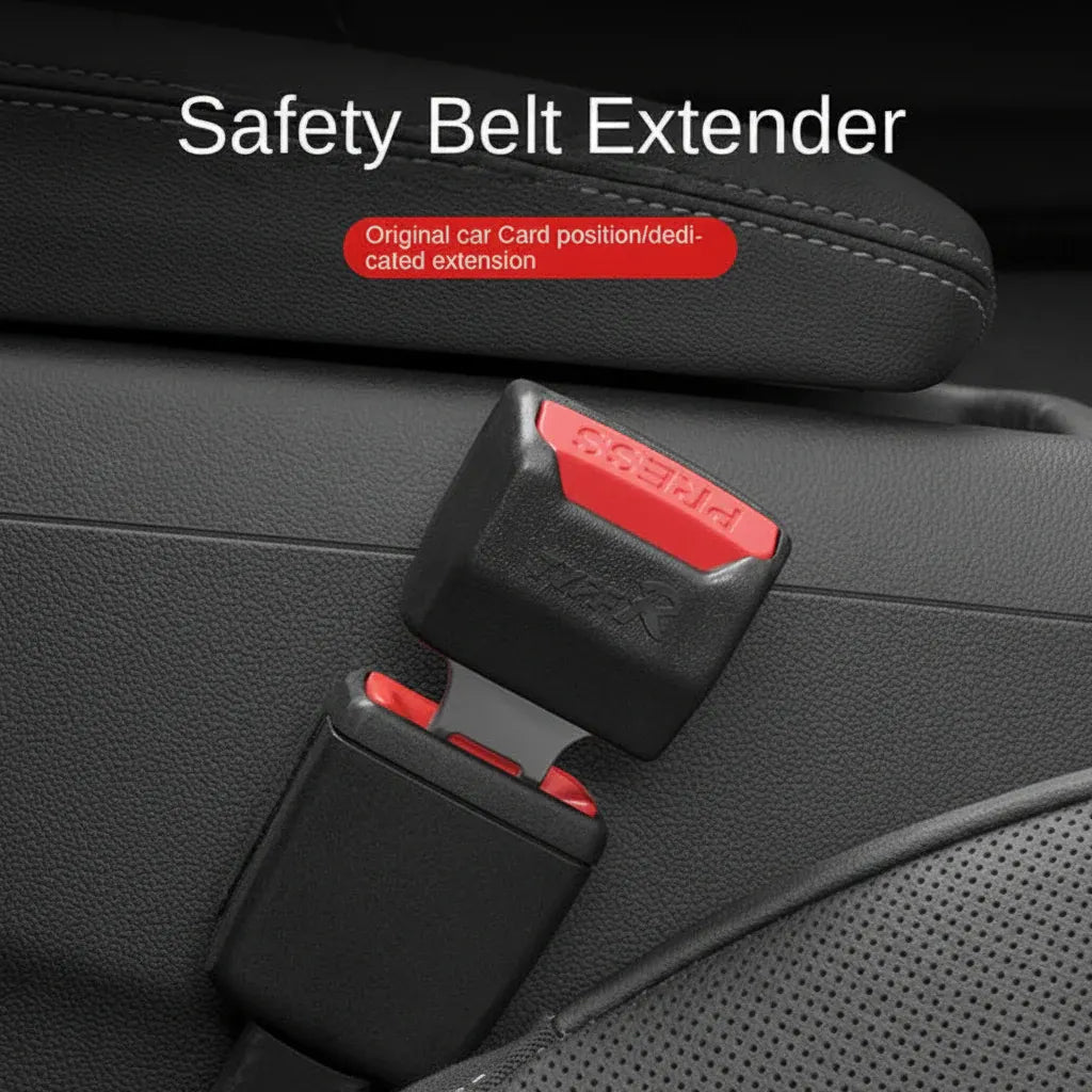 Universal Car Seat Belt Extender Clip - Pack of 2