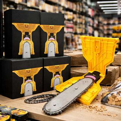 Universal Chain Sharpening Tool for Chainsaws