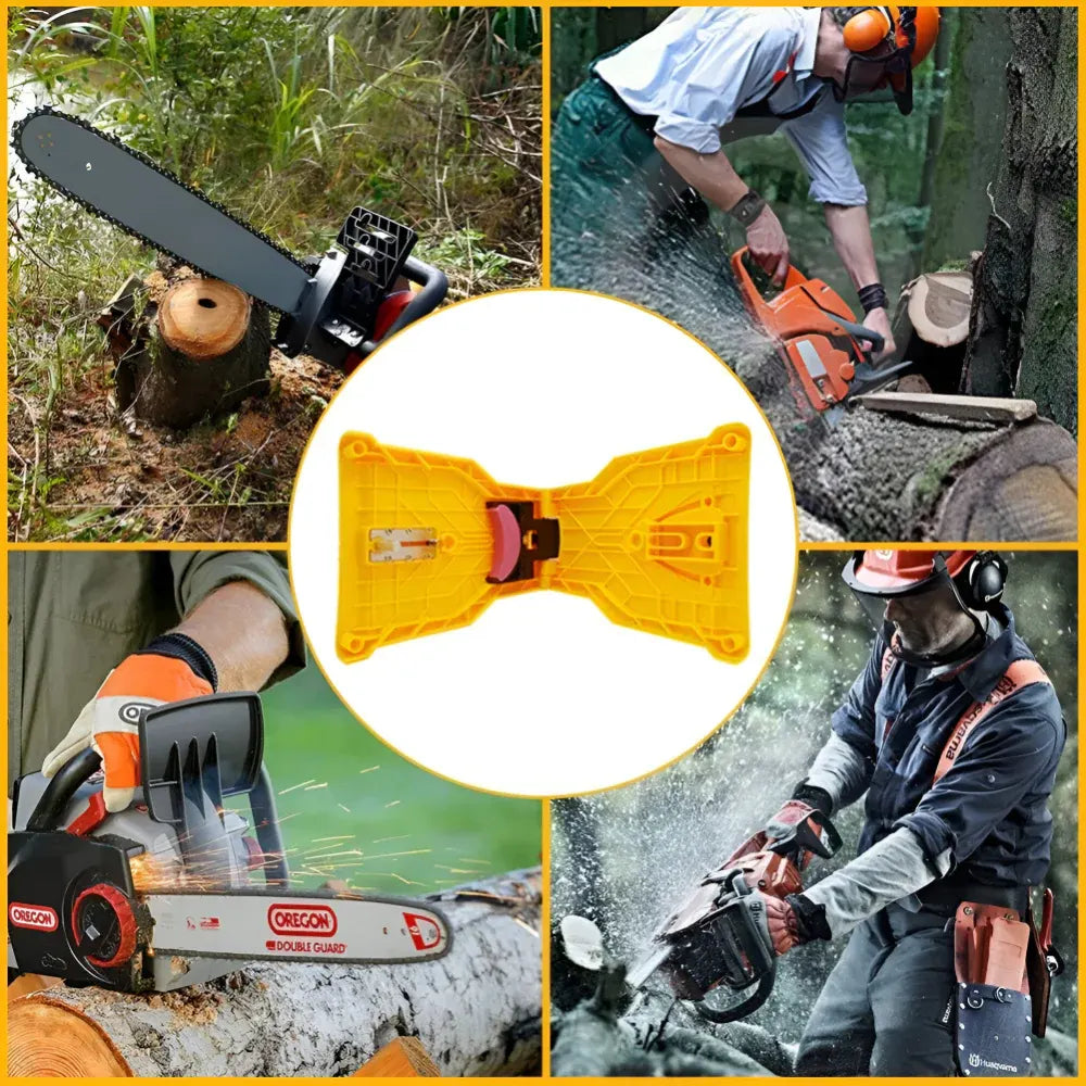 Universal Chain Sharpening Tool for Chainsaws