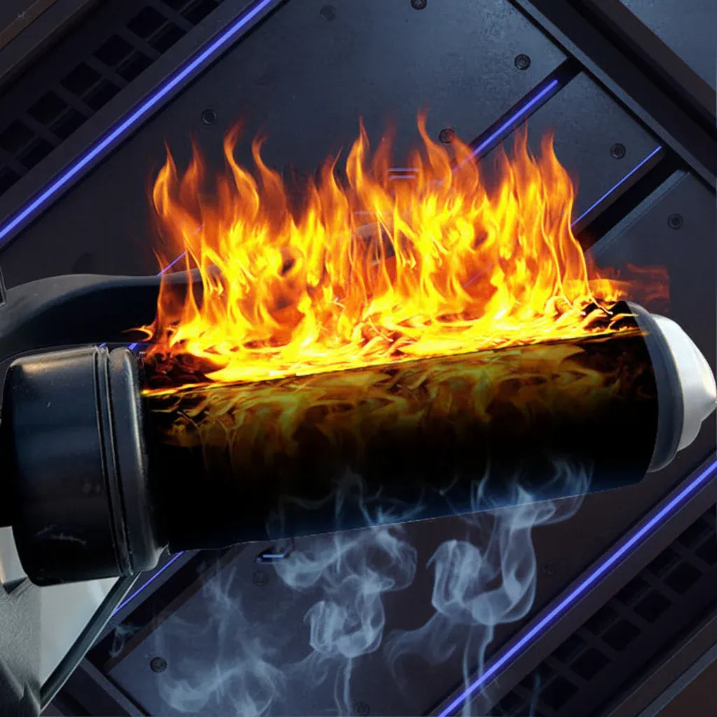 USB-Powered Motorcycle Handlebar Grips with Adjustable Heat Control