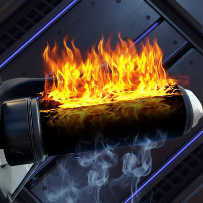 USB-Powered Motorcycle Handlebar Grips with Adjustable Heat Control