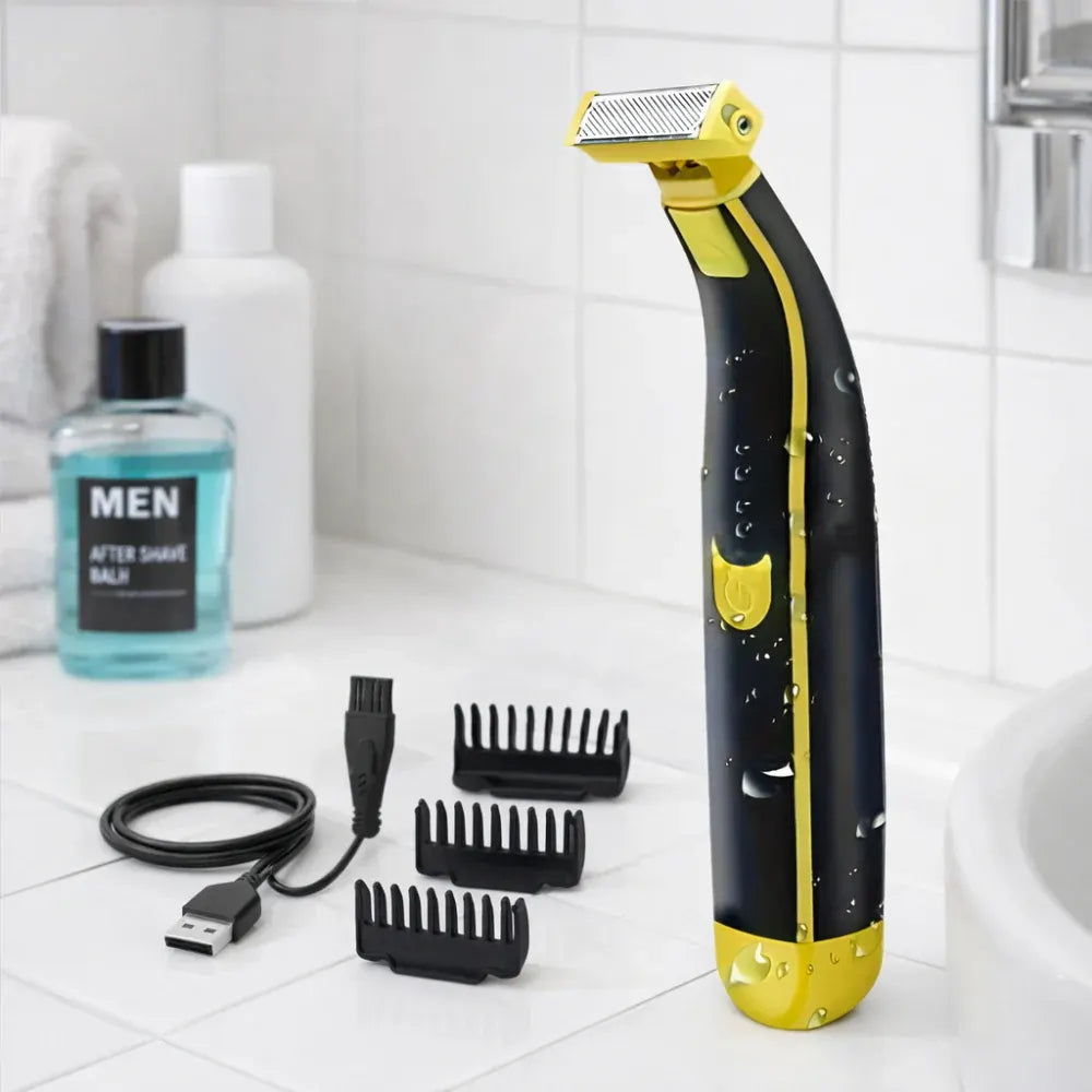 USB Rechargeable Electric Body Hair Shaver Trimmer
