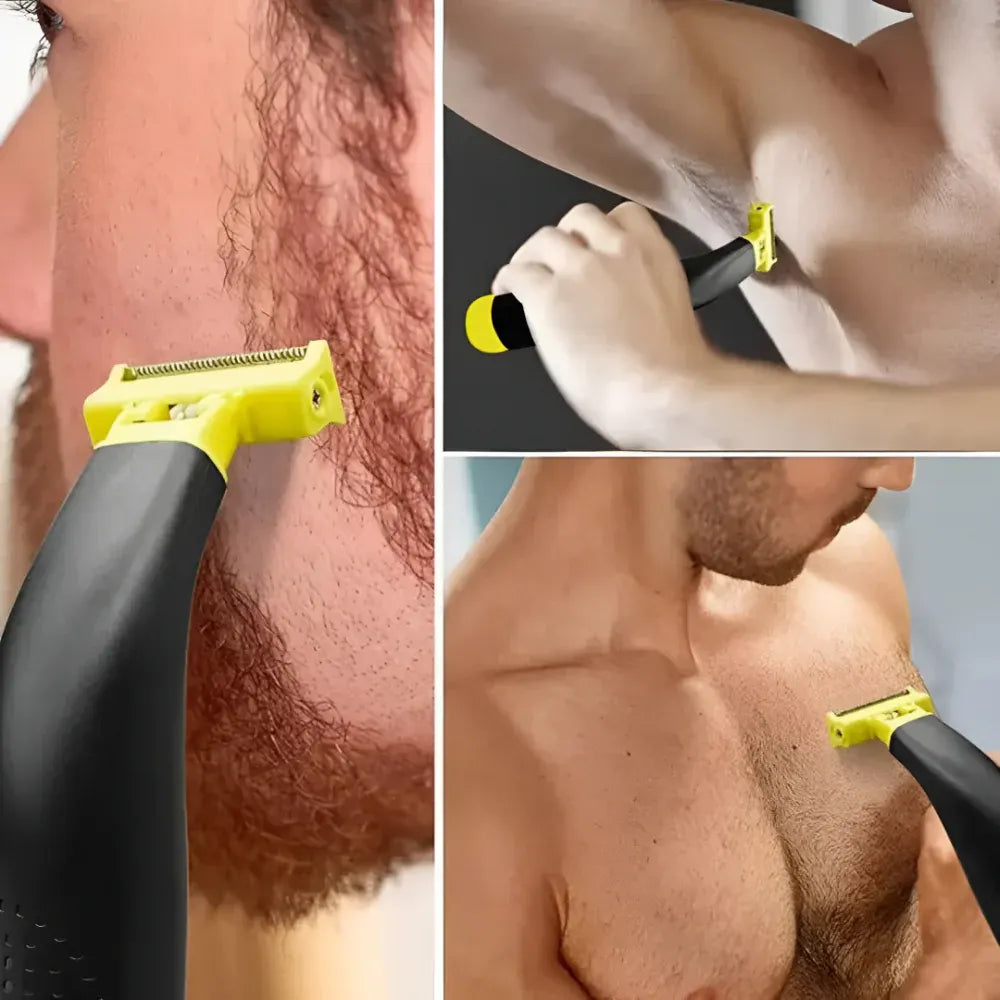 USB Rechargeable Electric Body Hair Shaver Trimmer
